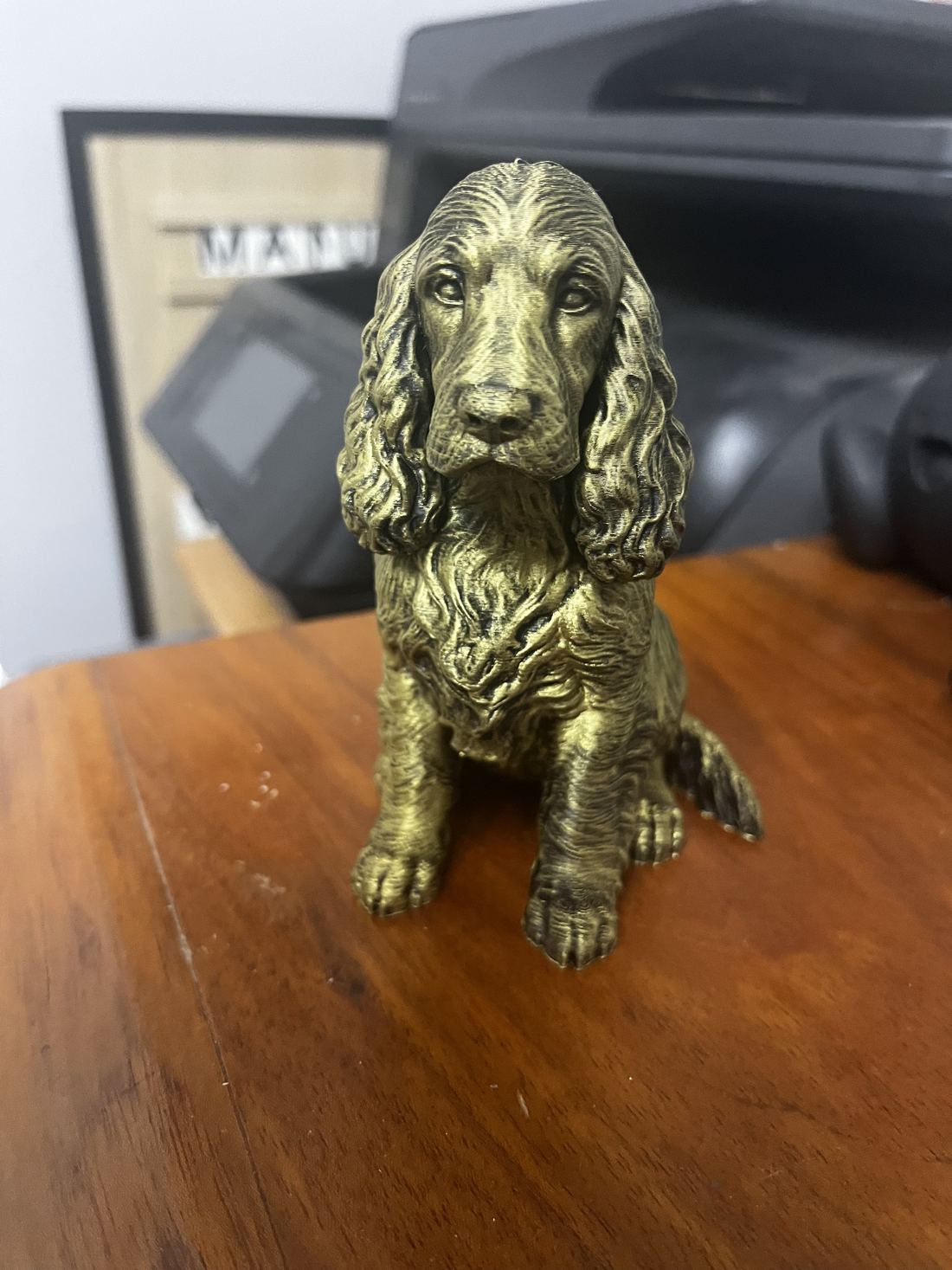 Figurine animale imprimée en 3D dans l’atelier Manu3D