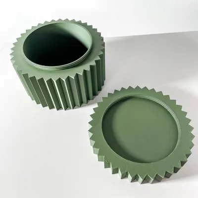 Objet déco Aris imprimé en 3D - objet de décoration design 14 cm, décoration intérieure contemporaine, fabriqué en France — impression 3D par Manu3D