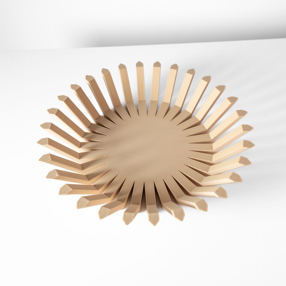 Coupe Dori imprimée en 3D - vide-poche design 20 cm, décoration intérieure contemporaine, fabriquée en France — impression 3D par Manu3D