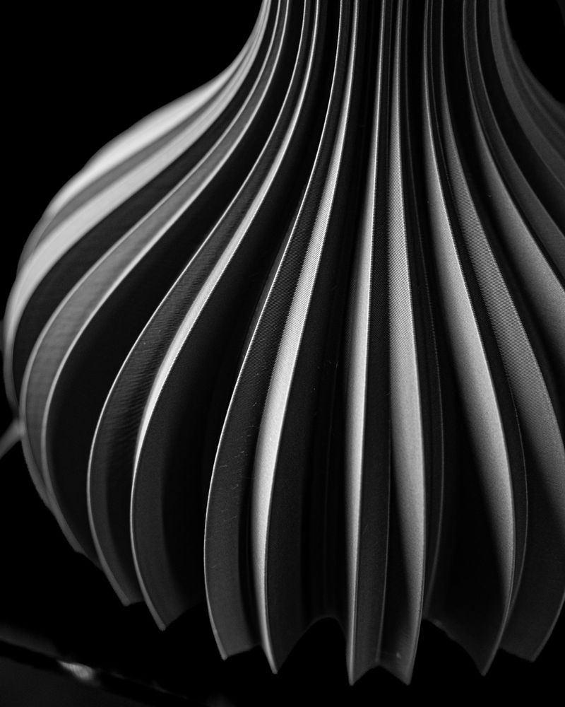 Vase Dove imprimé en 3D - vase à fleurs design 22 cm, décoration intérieure contemporaine, fabriqué en France — impression 3D par Manu3D