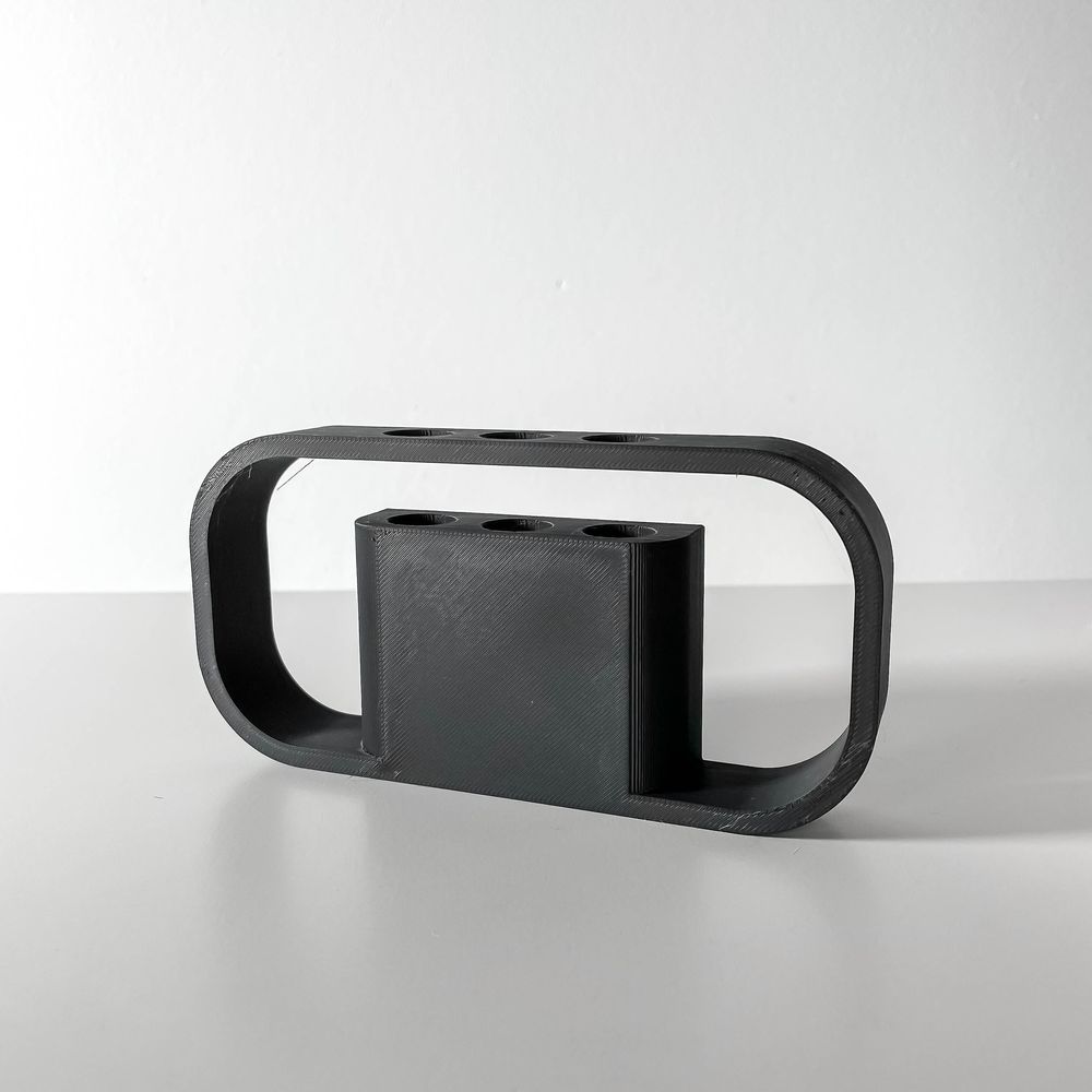 Objet déco Ilios imprimé en 3D - objet de décoration design 15 cm, décoration intérieure contemporaine, fabriqué en France — impression 3D par Manu3D