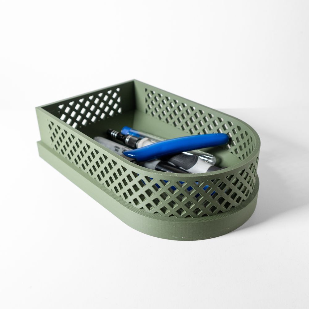 Coupe Javi imprimée en 3D - vide-poche design 20 cm, décoration intérieure contemporaine, fabriquée en France — impression 3D par Manu3D