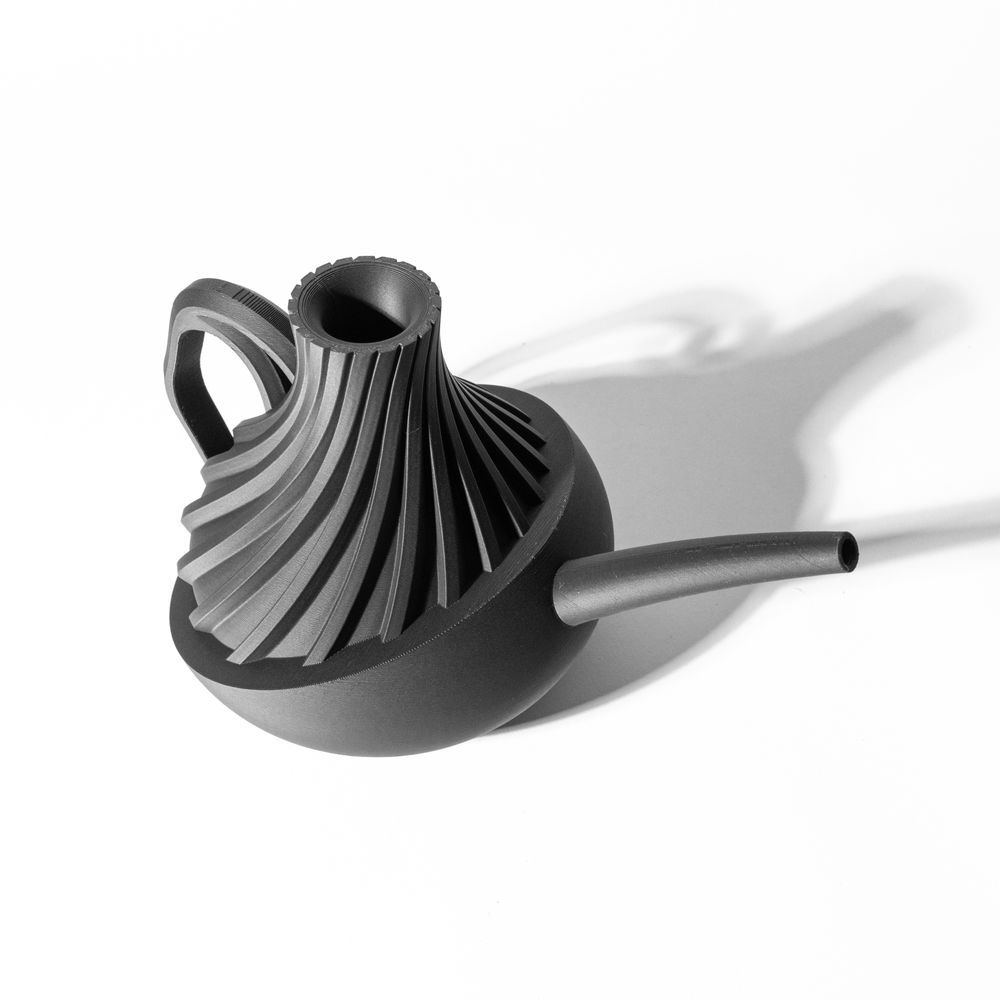 Arrosoir Kavi imprimé en 3D - arrosoir design 18 cm, décoration intérieure contemporaine, fabriqué en France — impression 3D par Manu3D