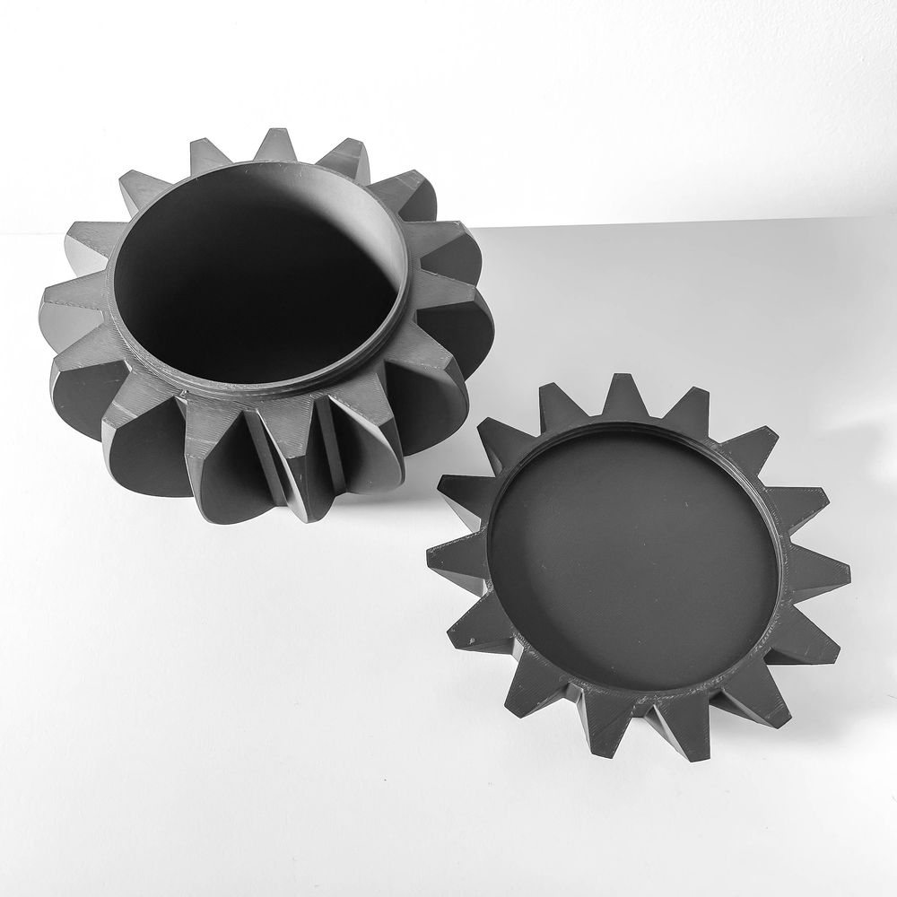 Objet déco Kire imprimé en 3D - objet de décoration design 16 cm, décoration intérieure contemporaine, fabriqué en France — impression 3D par Manu3D