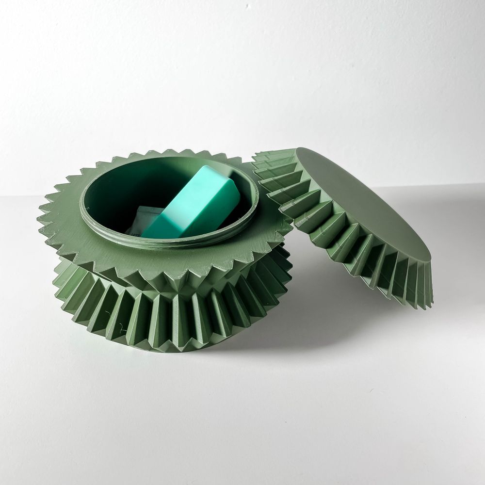 Objet déco Kisa imprimé en 3D - objet de décoration design 15 cm, décoration intérieure contemporaine, fabriqué en France — impression 3D par Manu3D