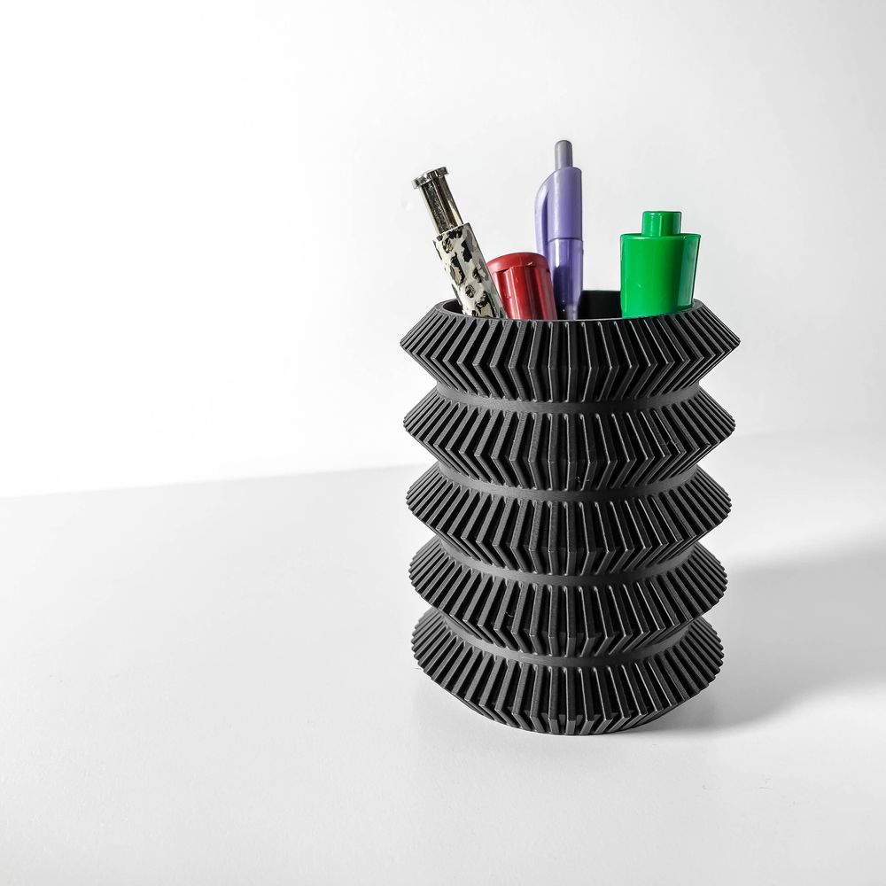 Objet déco Kuri imprimé en 3D - objet de décoration design 10 cm, décoration intérieure contemporaine, fabriqué en France — impression 3D par Manu3D