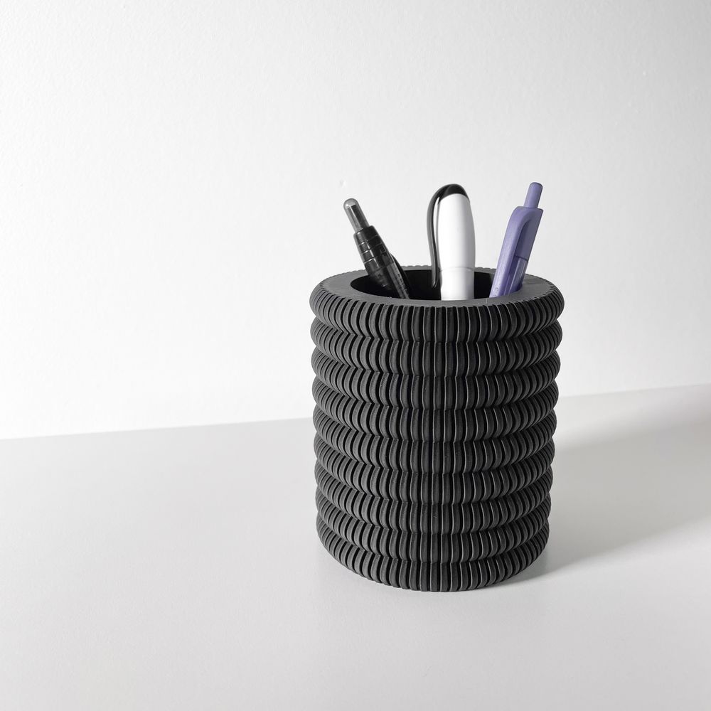 Objet déco Lonu imprimé en 3D - objet de décoration design 10 cm, décoration intérieure contemporaine, fabriqué en France — impression 3D par Manu3D