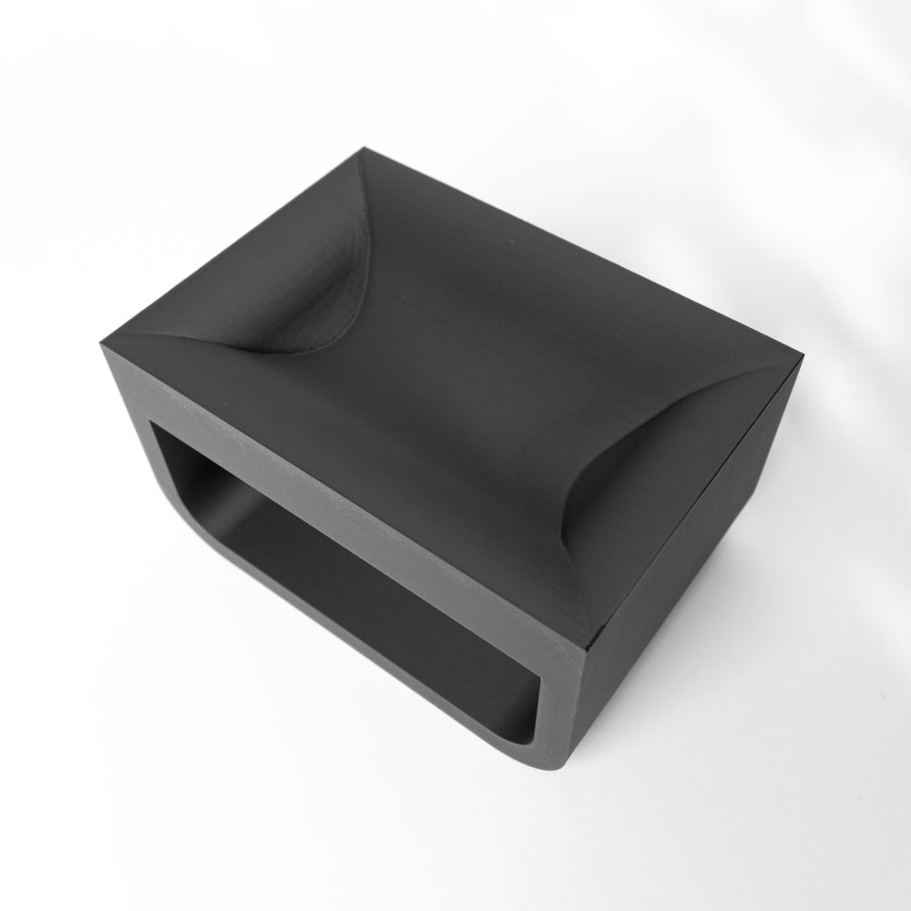 Coupe Luxa imprimée en 3D - vide-poche design 20 cm, décoration intérieure contemporaine, fabriquée en France — impression 3D par Manu3D