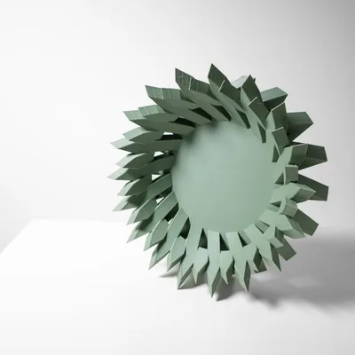 Coupe Novi imprimée en 3D - vide-poche design 21 cm, décoration intérieure contemporaine, fabriquée en France — impression 3D par Manu3D
