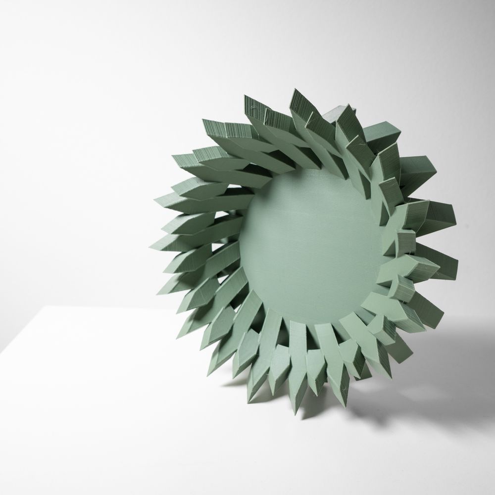 Coupe Novi imprimée en 3D - vide-poche design 21 cm, décoration intérieure contemporaine, fabriquée en France — impression 3D par Manu3D