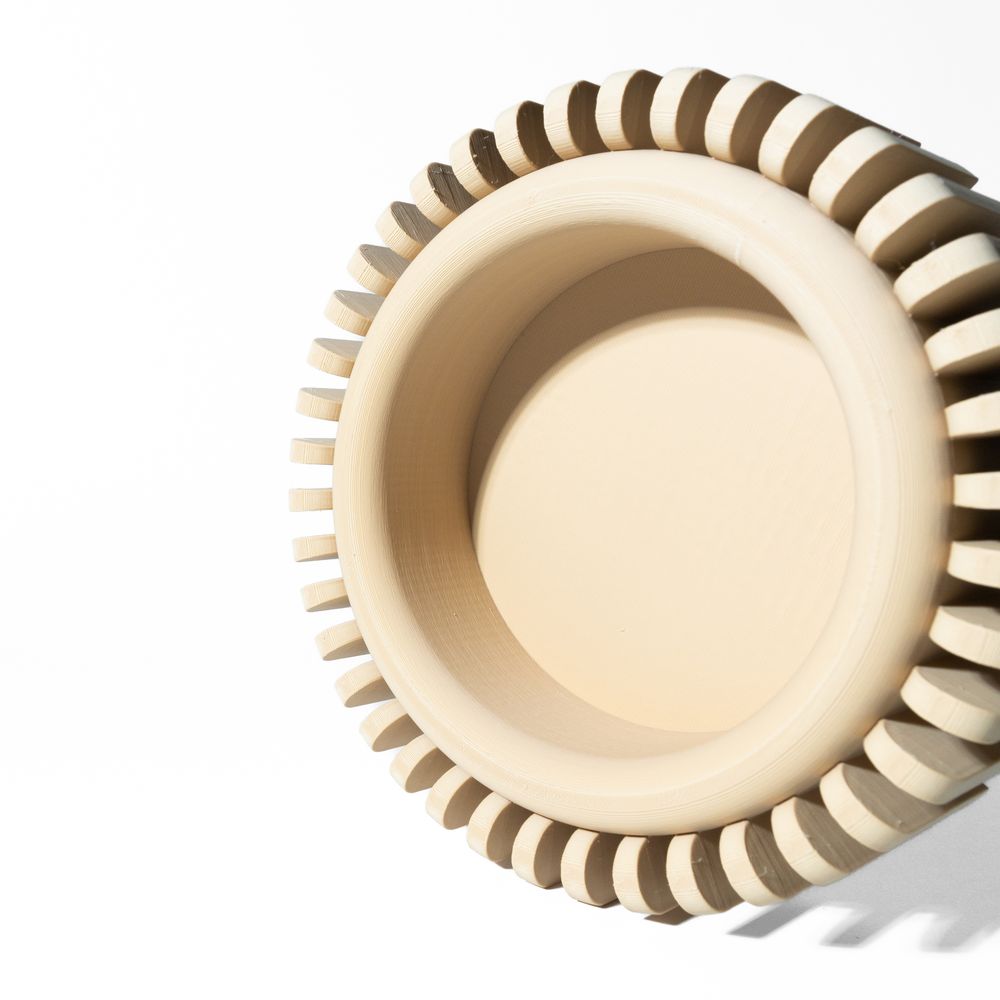 Coupe Omni imprimée en 3D - vide-poche design 22 cm, décoration intérieure contemporaine, fabriquée en France — impression 3D par Manu3D