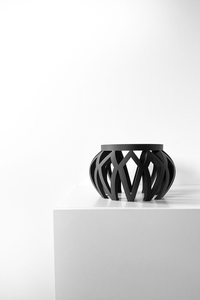 Objet déco Orvus imprimé en 3D - objet de décoration design 22 cm, décoration intérieure contemporaine, fabriqué en France — impression 3D par Manu3D