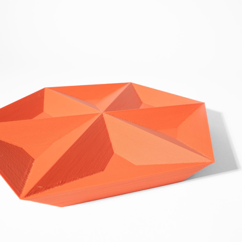 Coupe Paro imprimée en 3D - vide-poche design 22 cm, décoration intérieure contemporaine, fabriquée en France — impression 3D par Manu3D