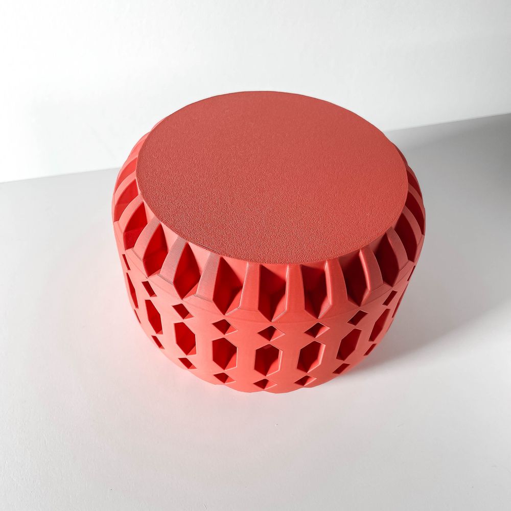 Objet déco Rouvo imprimé en 3D - objet de décoration design 14 cm, décoration intérieure contemporaine, fabriqué en France — impression 3D par Manu3D