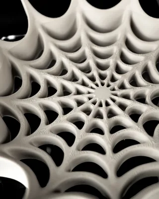 Coupe Spider imprimée en 3D - vide-poche design 20 cm, décoration intérieure contemporaine, fabriquée en France — impression 3D par Manu3D
