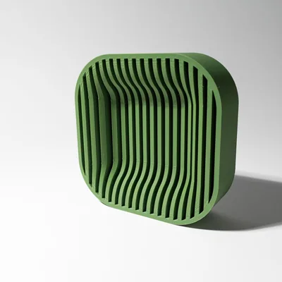 Coupe Valo imprimée en 3D - vide-poche design 18 cm, décoration intérieure contemporaine, fabriquée en France — impression 3D par Manu3D