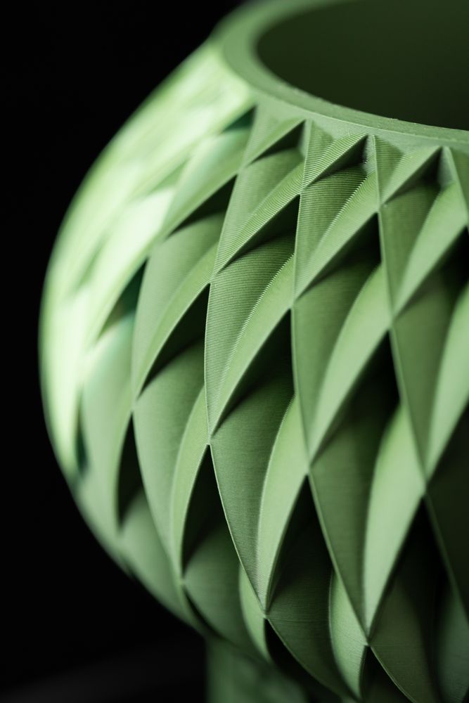 Cache-pot Velux imprimé en 3D - pot de fleurs design 12 cm, décoration intérieure contemporaine, fabriqué en France — impression 3D par Manu3D