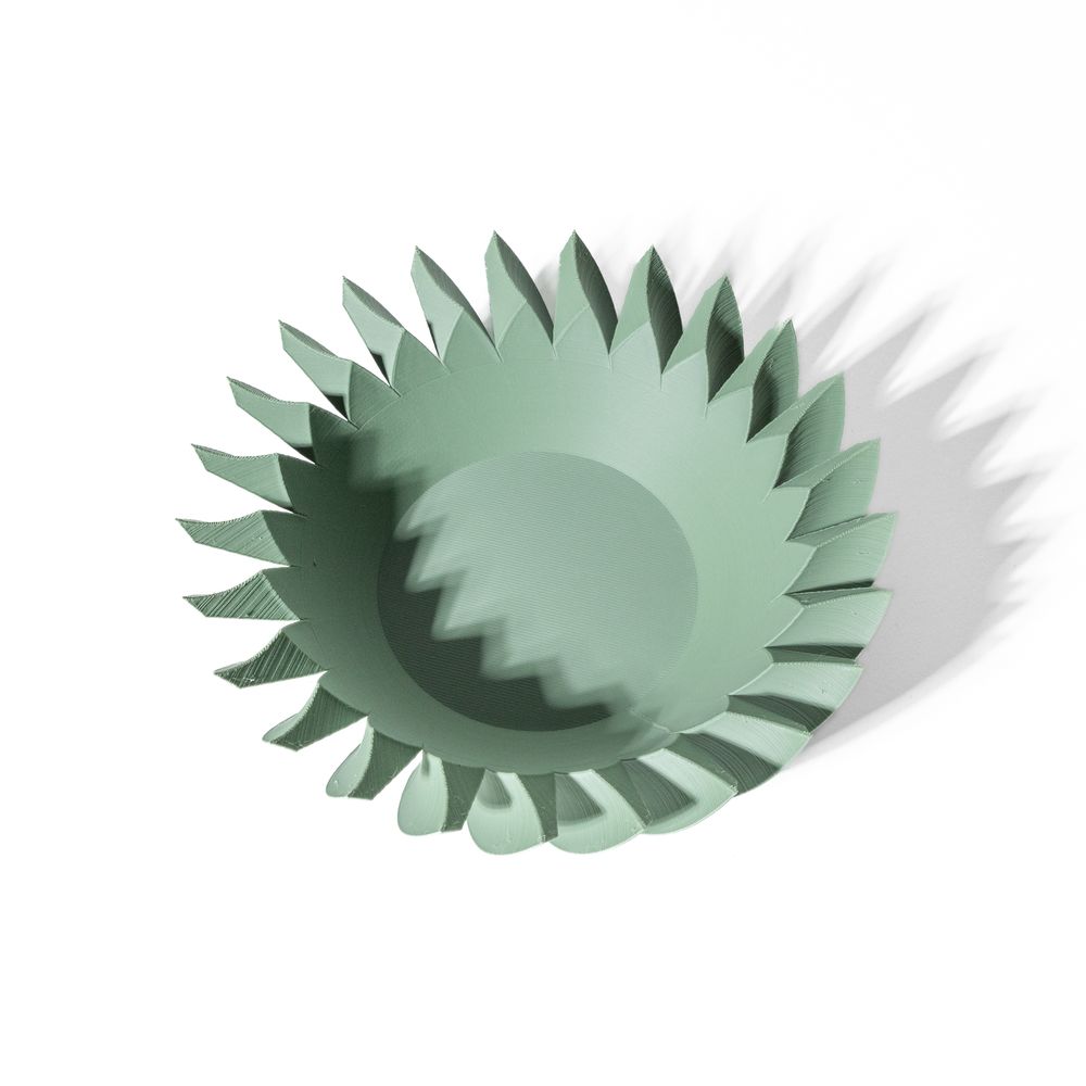 Coupe Voro imprimée en 3D - vide-poche design 20 cm, décoration intérieure contemporaine, fabriquée en France — impression 3D par Manu3D