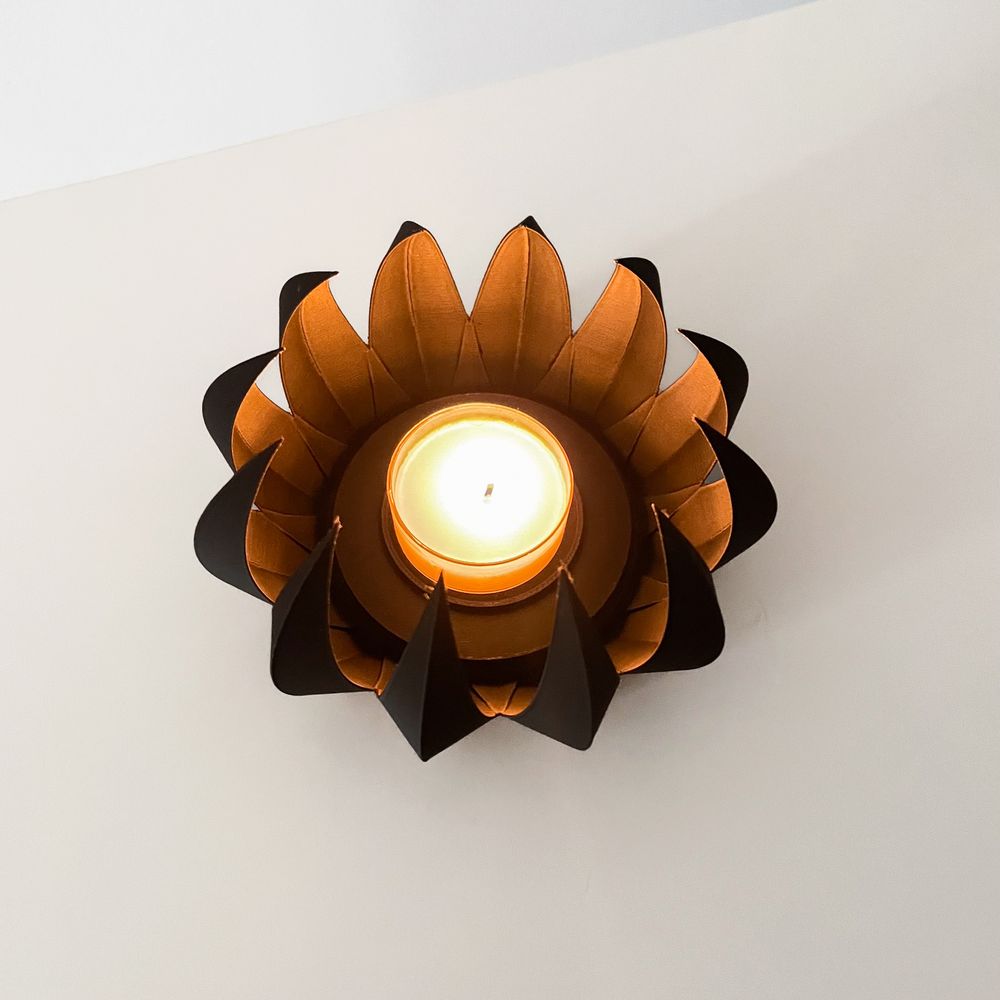 Objet déco Yaro imprimé en 3D - objet de décoration design 12 cm, décoration intérieure contemporaine, fabriqué en France — impression 3D par Manu3D